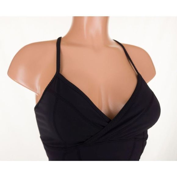 LULULEMON 6 Crossover Bra *Long Line Black THROWBACK! - Picture 3 of 9